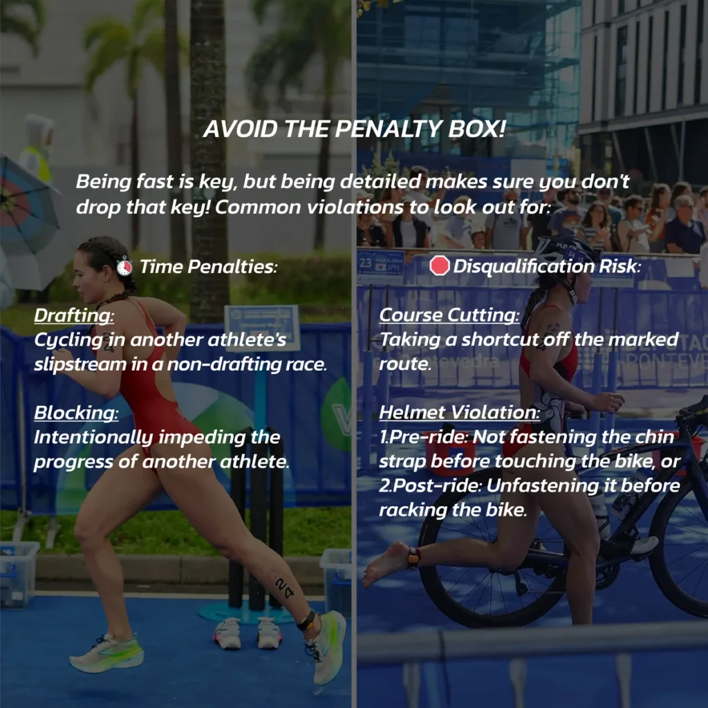 Ampacademy - Triathlon 101 - The Penalties