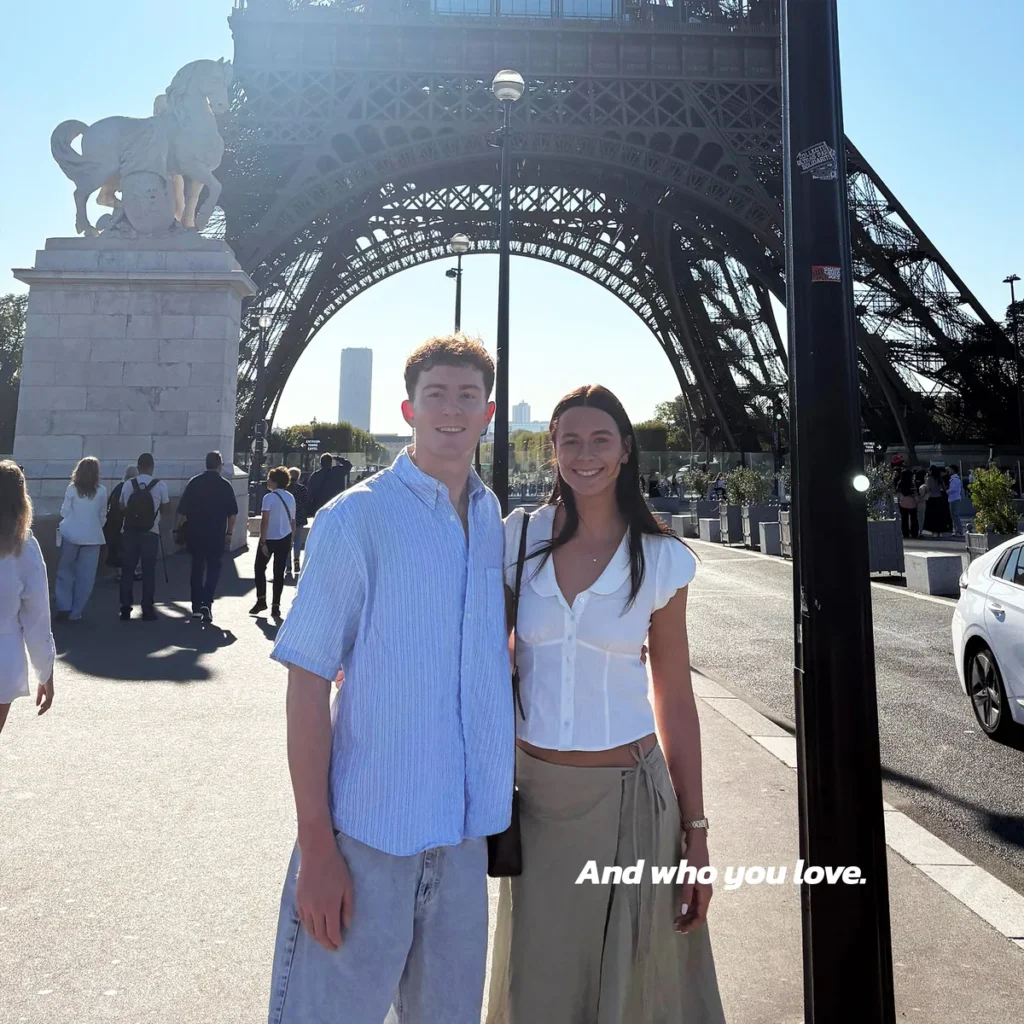 Archie with Ciara
